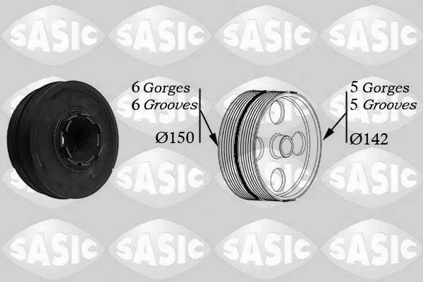 Polia de cambota 9001810 Sasic
