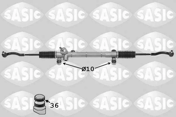 Cremalheira da direção 7376029 Sasic