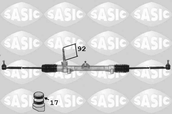 Cremalheira da direção para Fiat Punto (176C)