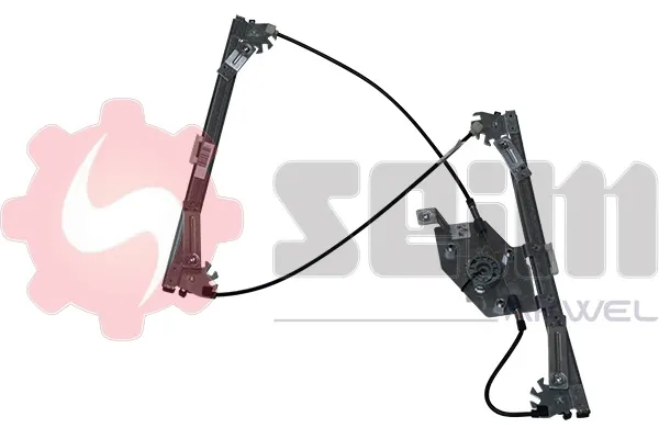 Mecanismo de acionamento de vidro da porta dianteira esquerda Citroen C4 Cactus
