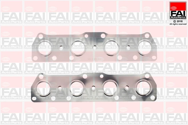 Vedante de tubo coletor de escape para Citroen C4 (B7)