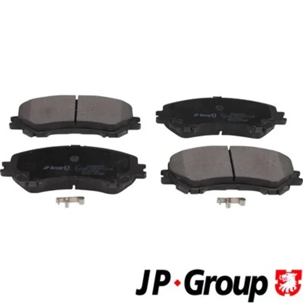 4063604810 JP Group sapatas do freio dianteiras de disco
