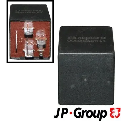 Relê de controlo de limpador pára-brisas 1199207800 JP Group