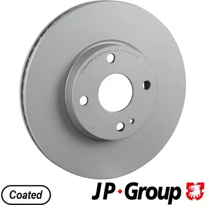 Disco do freio dianteiro 3863102500 JP Group