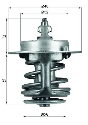 Termostato TX6383 Mahle Original