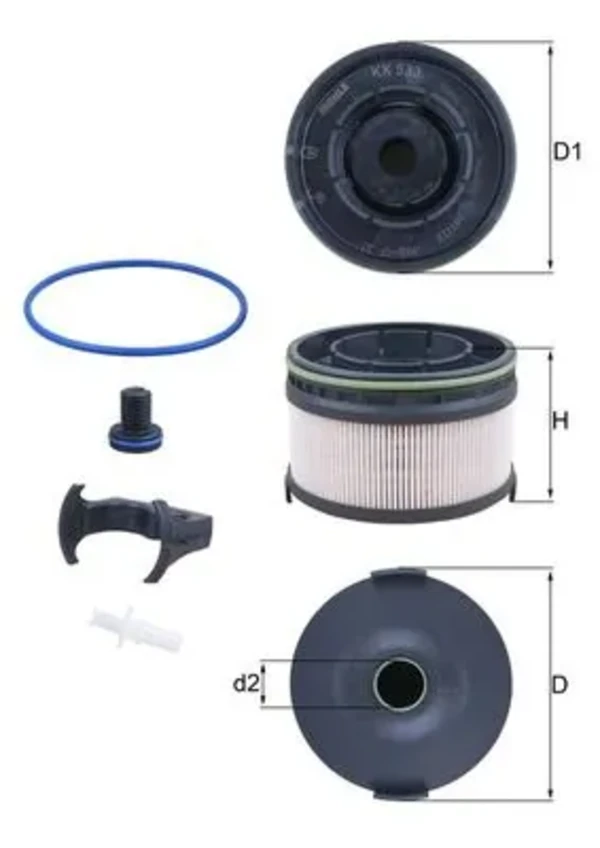 KX533KIT Mahle Original