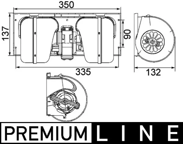 AB85000P Mahle Original