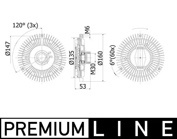 CFC76001P Mahle Original