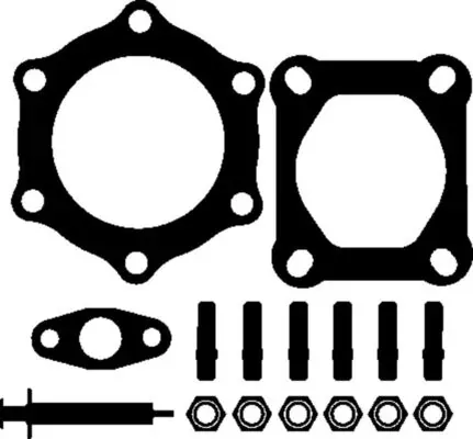 Vedante de turbina, kit de montagem 228TA17808000 Mahle Original
