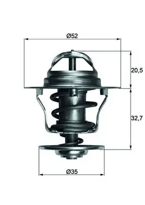 TX1288D Mahle Original