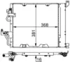 Radiador de aparelho de ar condicionado Opel Astra L35