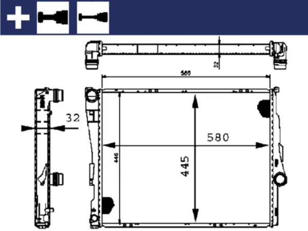 CR455000S Mahle Original