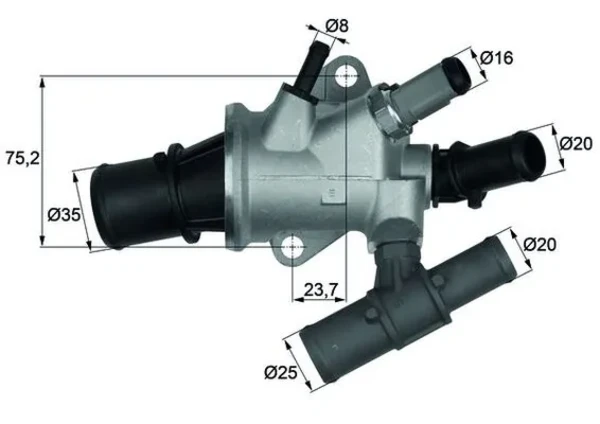TI16888 Mahle Original