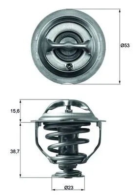 Termostato TX11795D Mahle Original