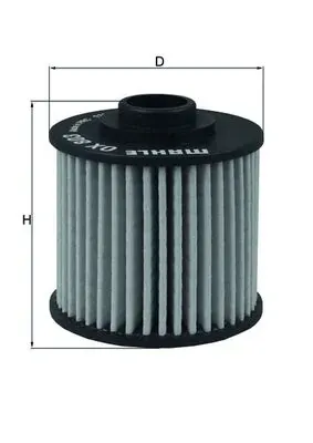 Filtro de óleo OX803 Mahle Original