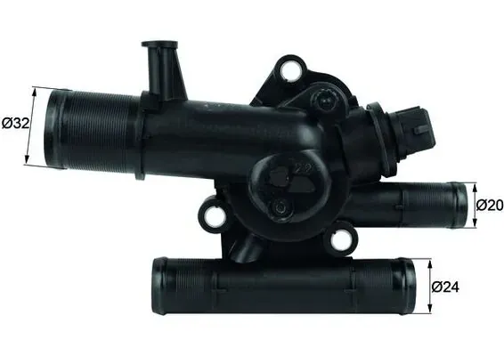 Termostato TI3889 Mahle Original