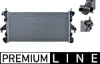 Radiador de esfriamento de motor Peugeot Boxer 250