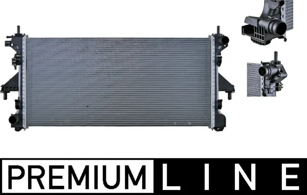 Radiador de esfriamento de motor Peugeot Boxer 250