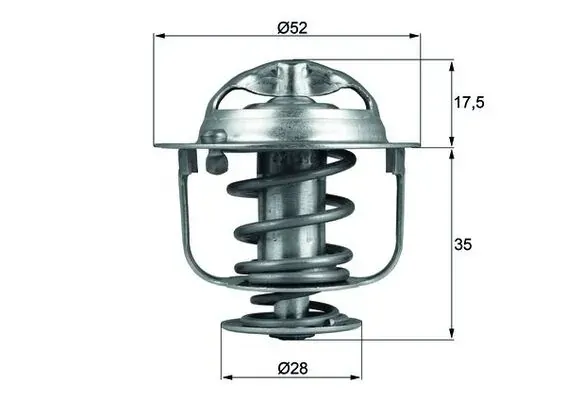 Termostato TX11982D Mahle Original