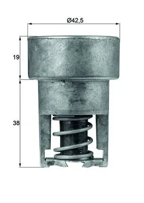 Termostato TX9882 Mahle Original