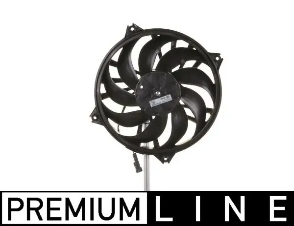 Ventilador elétrico de esfriamento montado (motor + roda de aletas) esquerdo Citroen C8 EA, EB