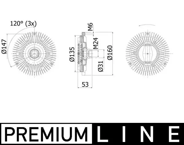 CFC48001P Mahle Original