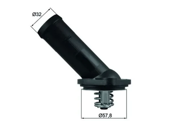 TI22592D Mahle Original termostato