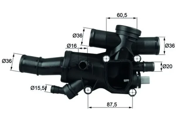 TH4483 Mahle Original