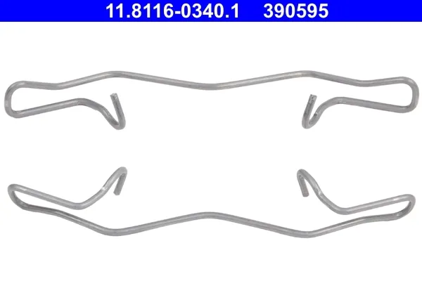 Fechadura de mola de suporte 11811603401 ATE