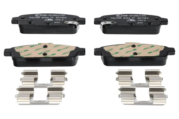 Sapatas do freio traseiras de disco 13046072642 ATE