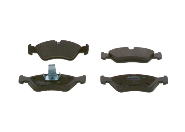 0986491900 Bosch sapatas do freio dianteiras de disco
