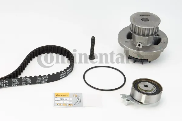 Correia do mecanismo de distribuição de gás, kit CT874WP2 Continental/Siemens