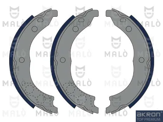 Sapatas do freio de estacionamento Fiat Ducato 2 230L