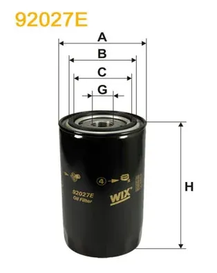 Filtro da Caixa Automática de Mudança 92027E WIX