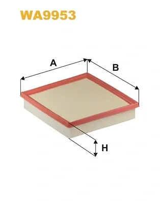 Filtro de ar WA9953 WIX
