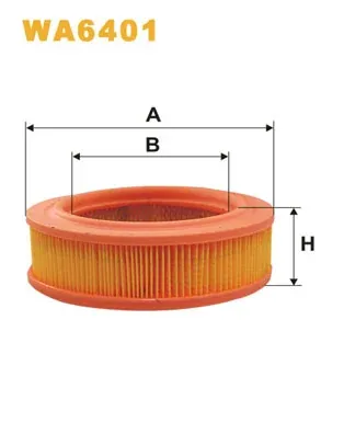 Filtro de ar Ford Fiesta Mk1 hatchback (GBFT) (1976 - 1983) preço, a partir de