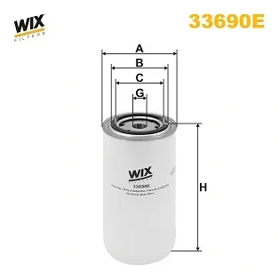 Filtro de combustível 33690E WIX