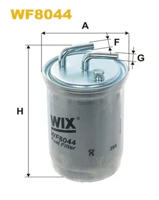 Filtro de combustível WF8044 WIX