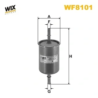 Filtro de combustível WF8101 WIX