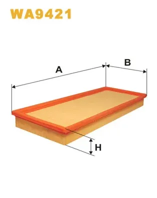 Filtro de ar WA9421 WIX