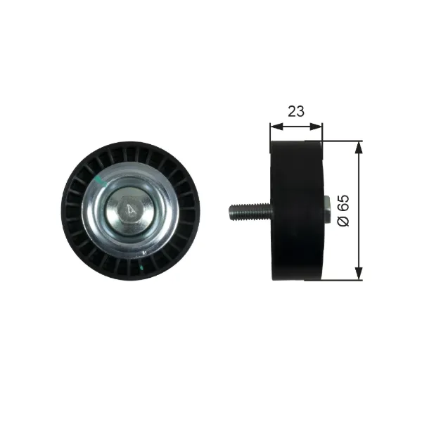 Rolo parasita da correia de transmissão Fiat 500 312