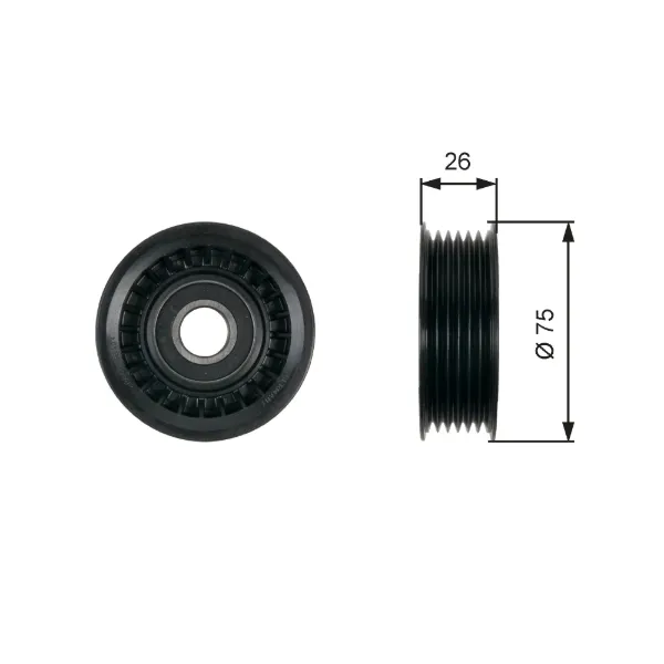 Rolo parasita da correia de transmissão 8973124640 General Motors