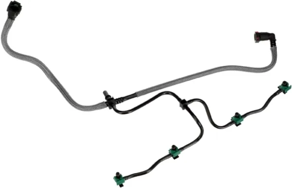 Tubo de combustível, inverso desde os injetores LR005749 Land Rover