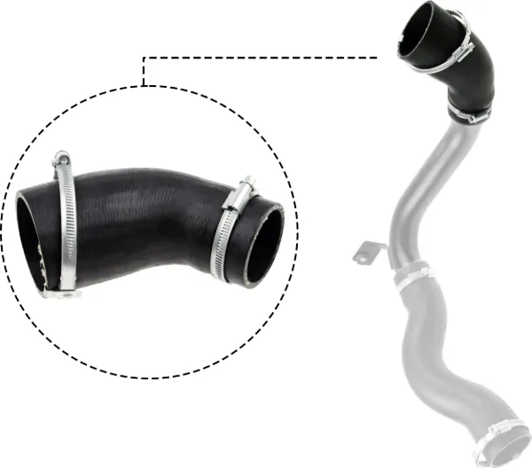 Mangueira (cano derivado) de intercooler 090640 Gates