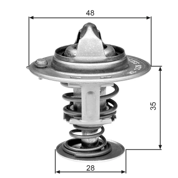 Termostato para Toyota Starlet (EP91)