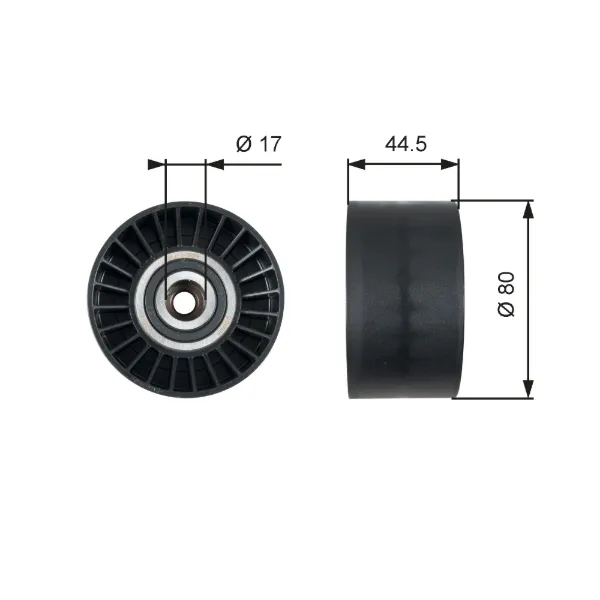 Rolo de reguladora de tensão da correia de transmissão Mercedes Benz Truck TRUCK ATEGO II