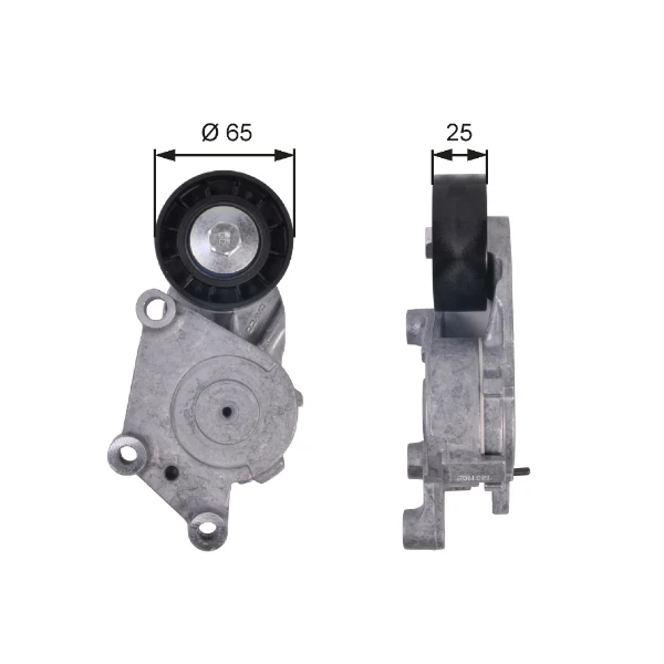 Rolo de reguladora de tensão da correia de transmissão para Citroen C5 (RC)
