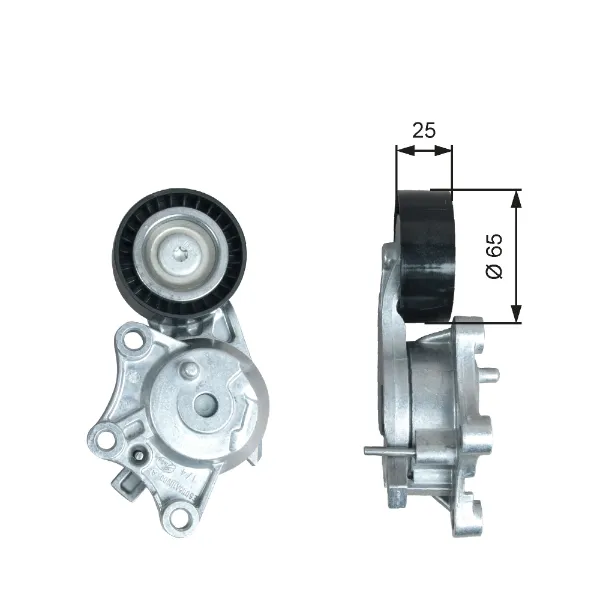 Reguladora de tensão da correia de transmissão 1613255480 Peugeot/Citroen