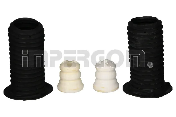 Pára-choque (grade de proteção) de amortecedor dianteiro + bota de proteção 51092 Impergom