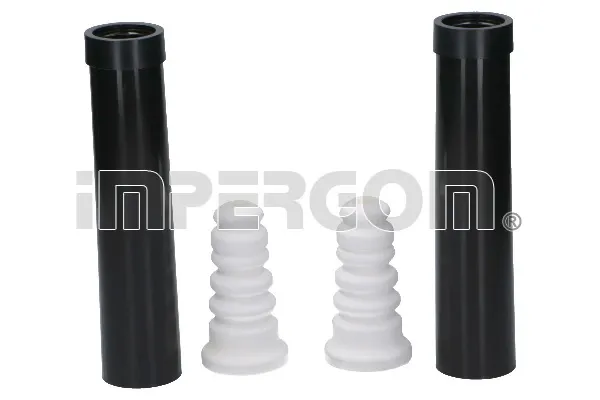 Pára-choque (grade de proteção) de amortecedor traseiro + bota de proteção Ford Focus 2 DA, HCP, DP